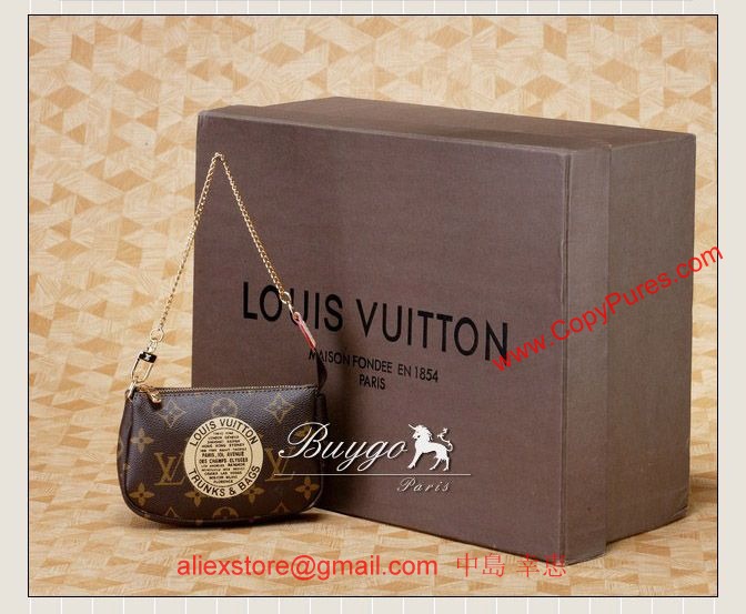 ルイ・ヴィト  モノグラム モノグラムＴ＆Ｂ ミニ・ポシェット・アクセソワール（アクセサリーポーチ） Ｍ６０１５３